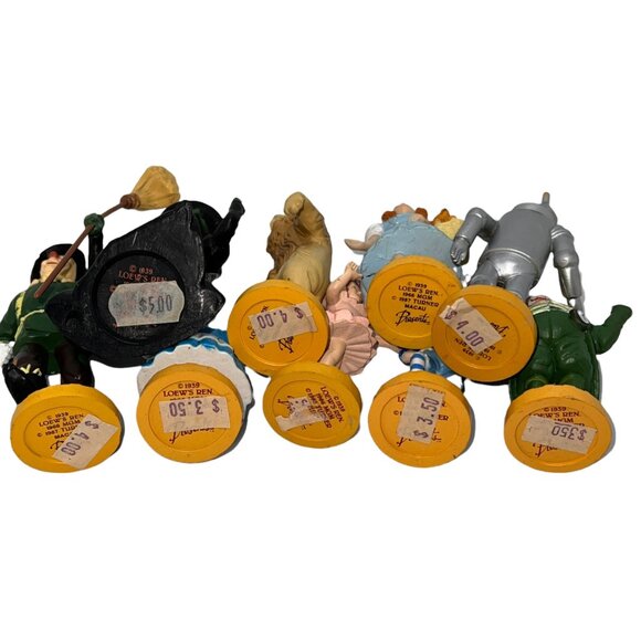 Wizard Of Oz Collectible Figurines Set Of 9 Hand-Painted Miniatures - Picture 7 of 8